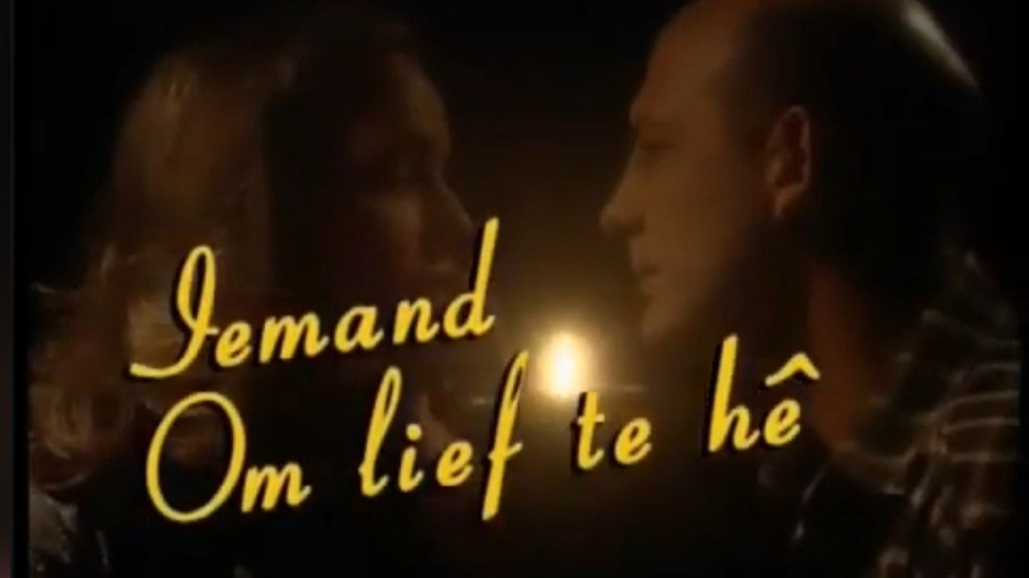 Backdrop for Iemand Om Lief Te Hê