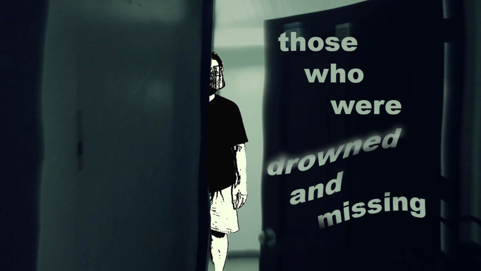 Backdrop for those who were drowned and missing