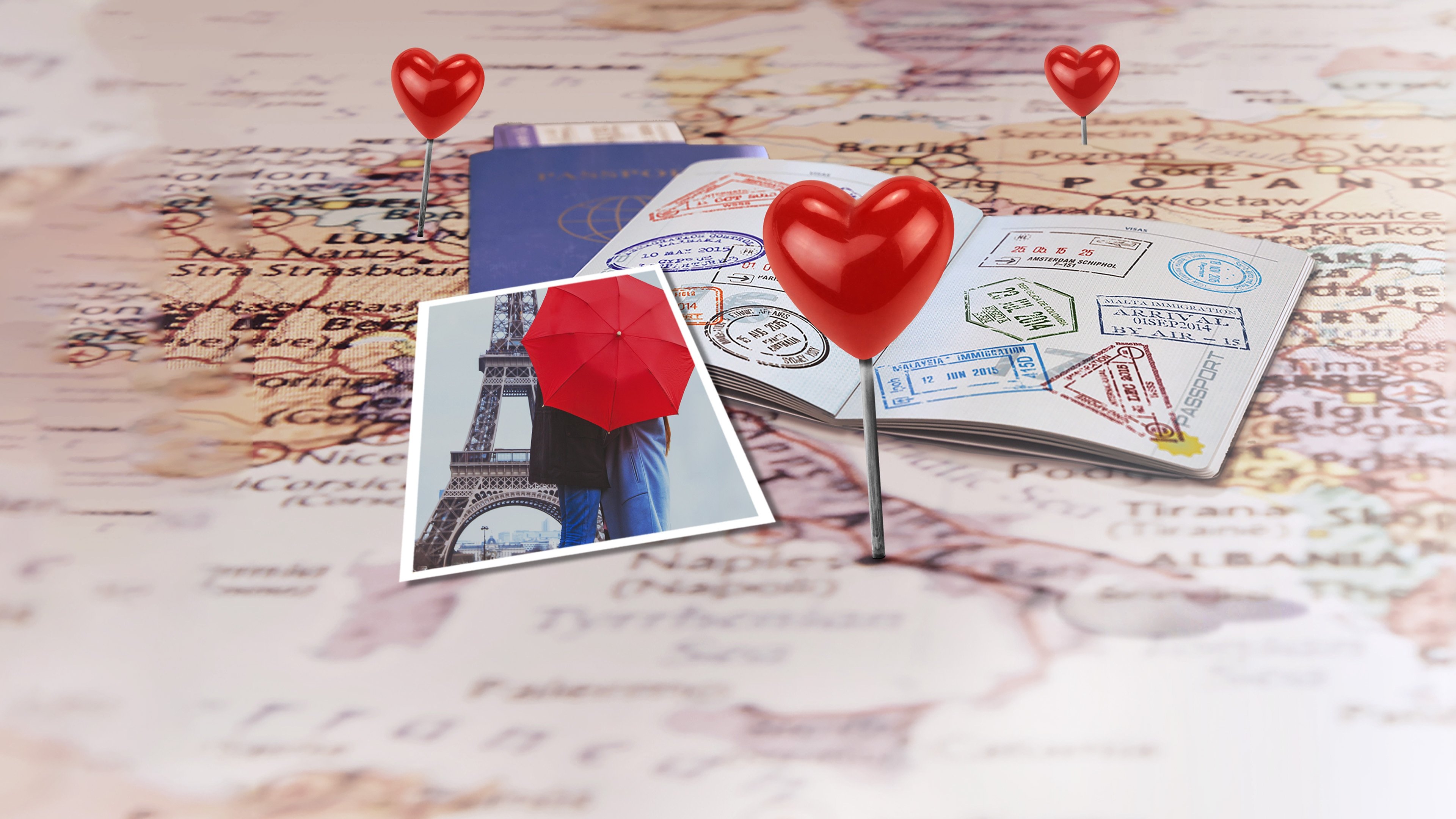 Backdrop for Passport to Love