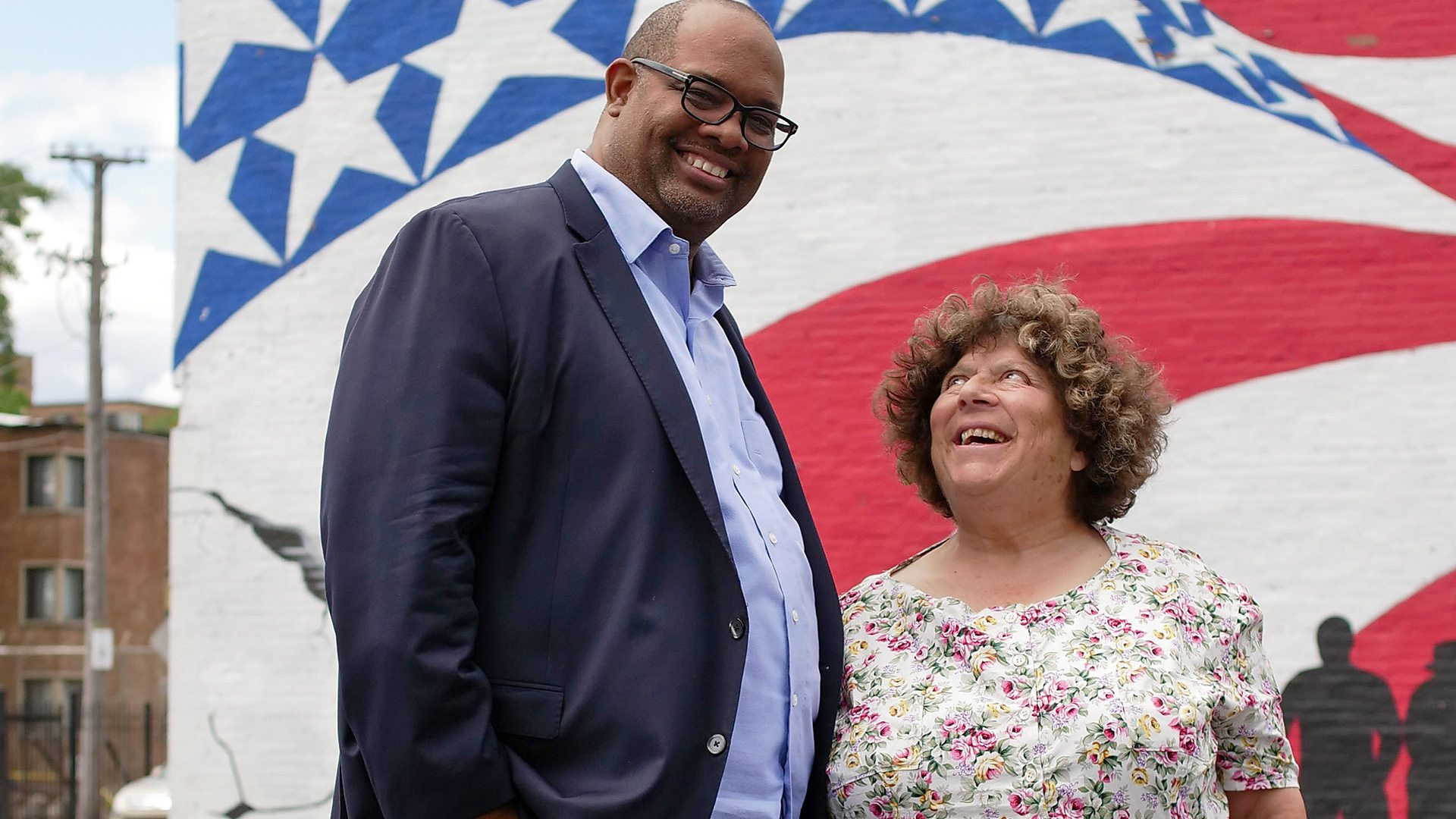 Backdrop for Miriam’s Big American Adventure