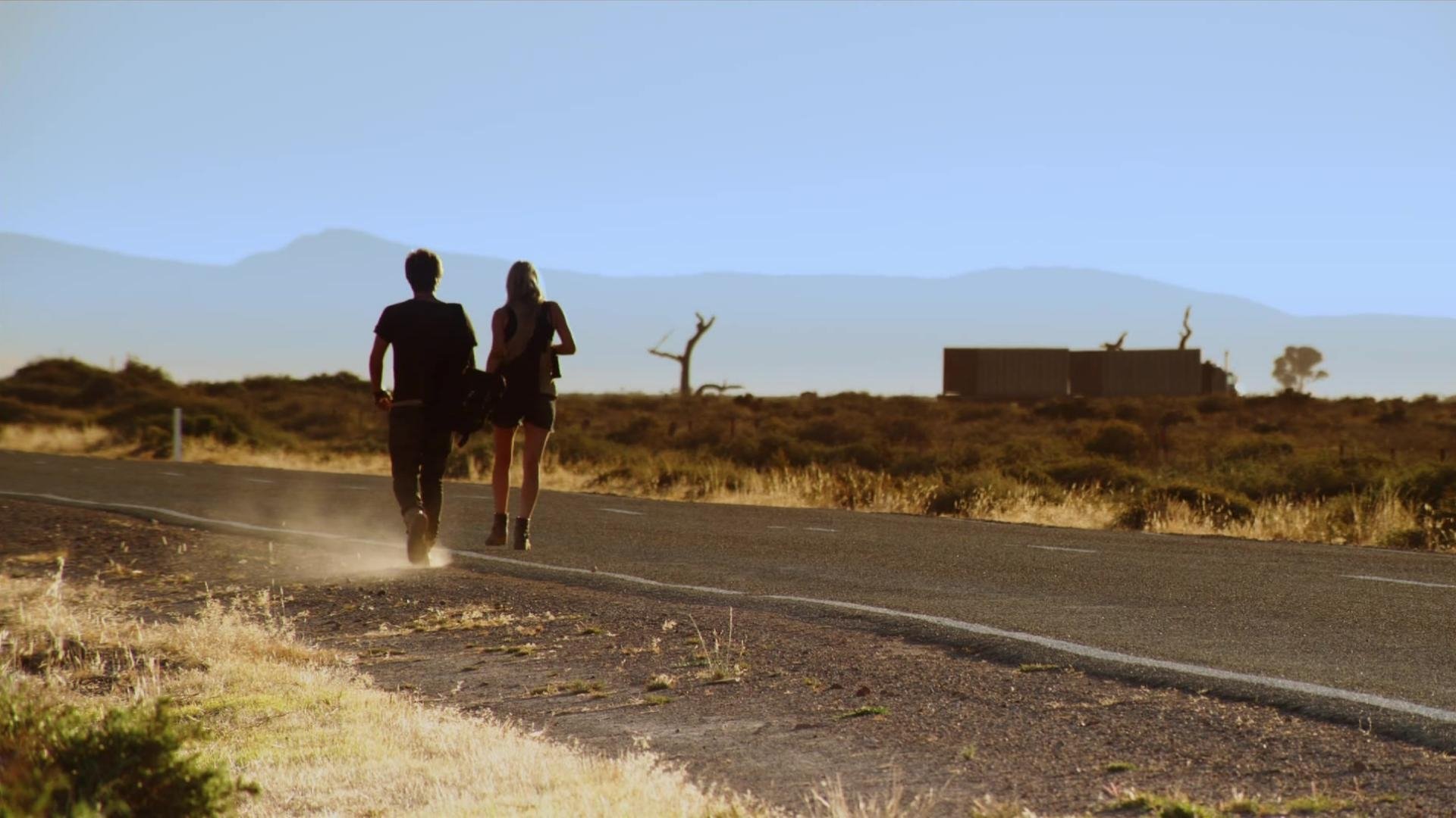 Backdrop for Road Train