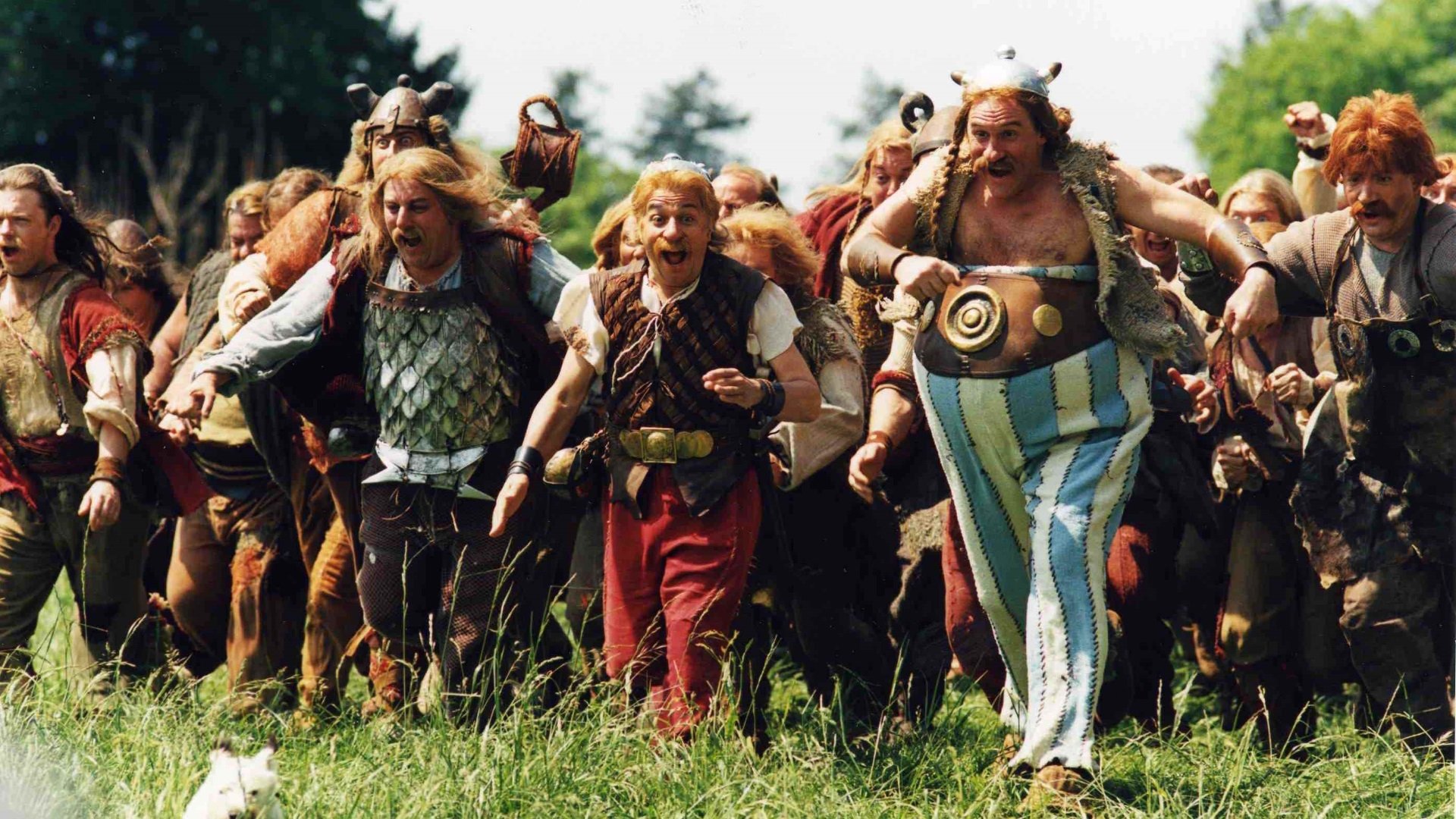 Backdrop for Asterix and Obelix vs. Caesar