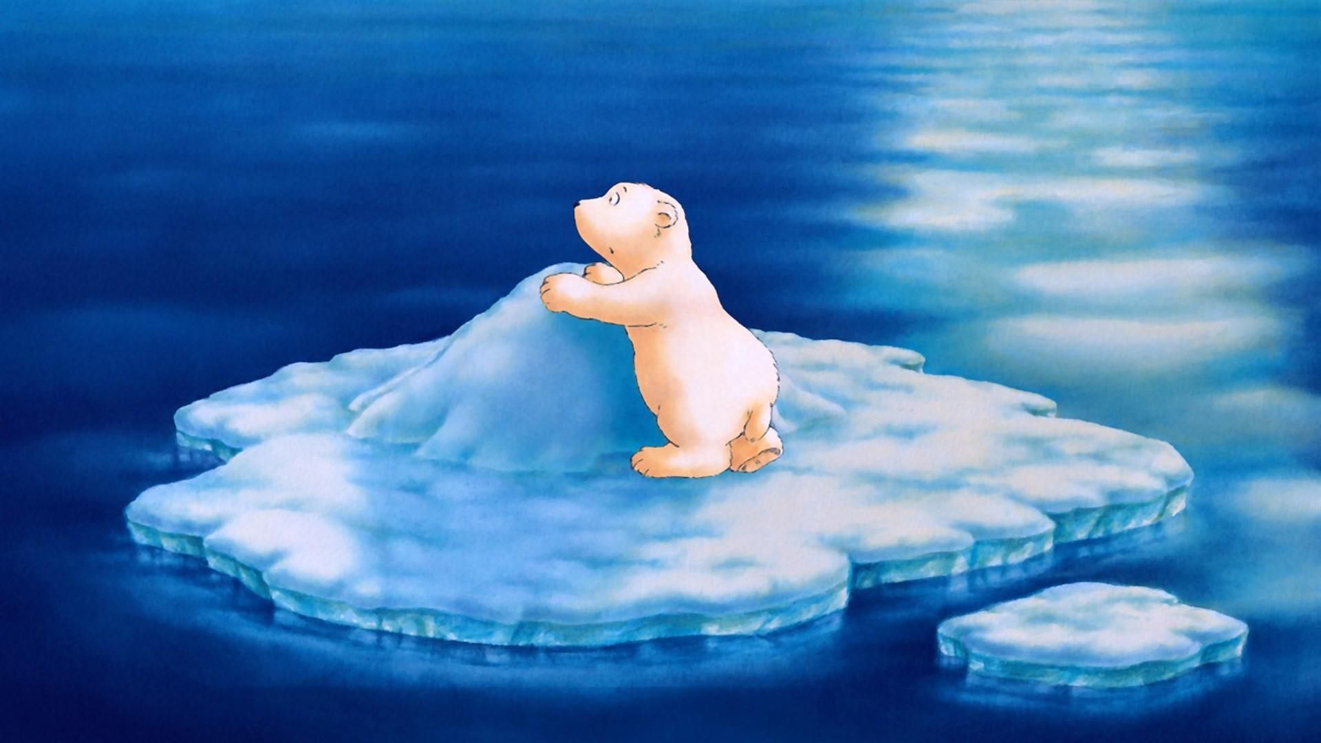 Backdrop for The Little Polar Bear: Lars and the Little Tiger