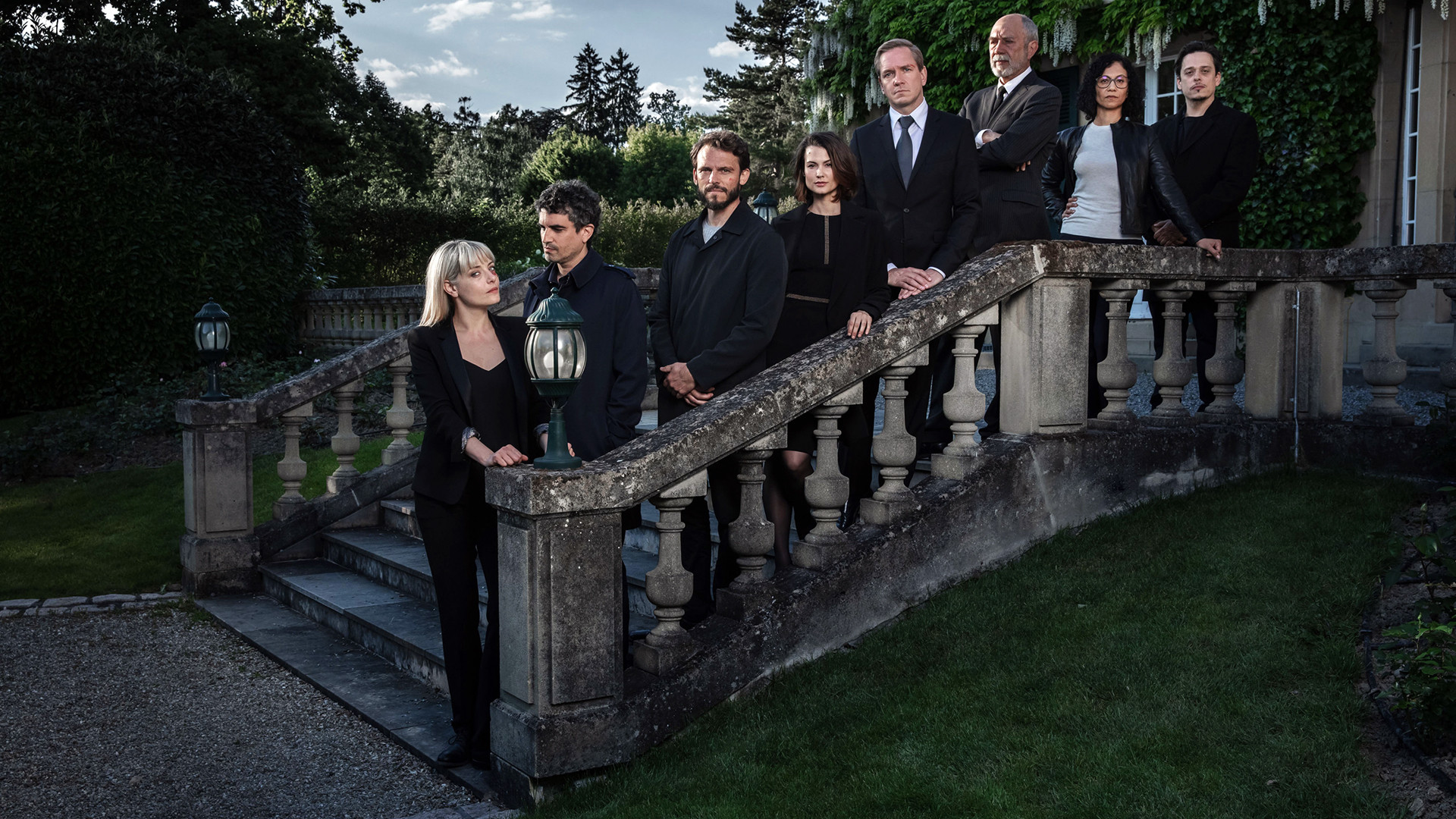 Backdrop for Banking District