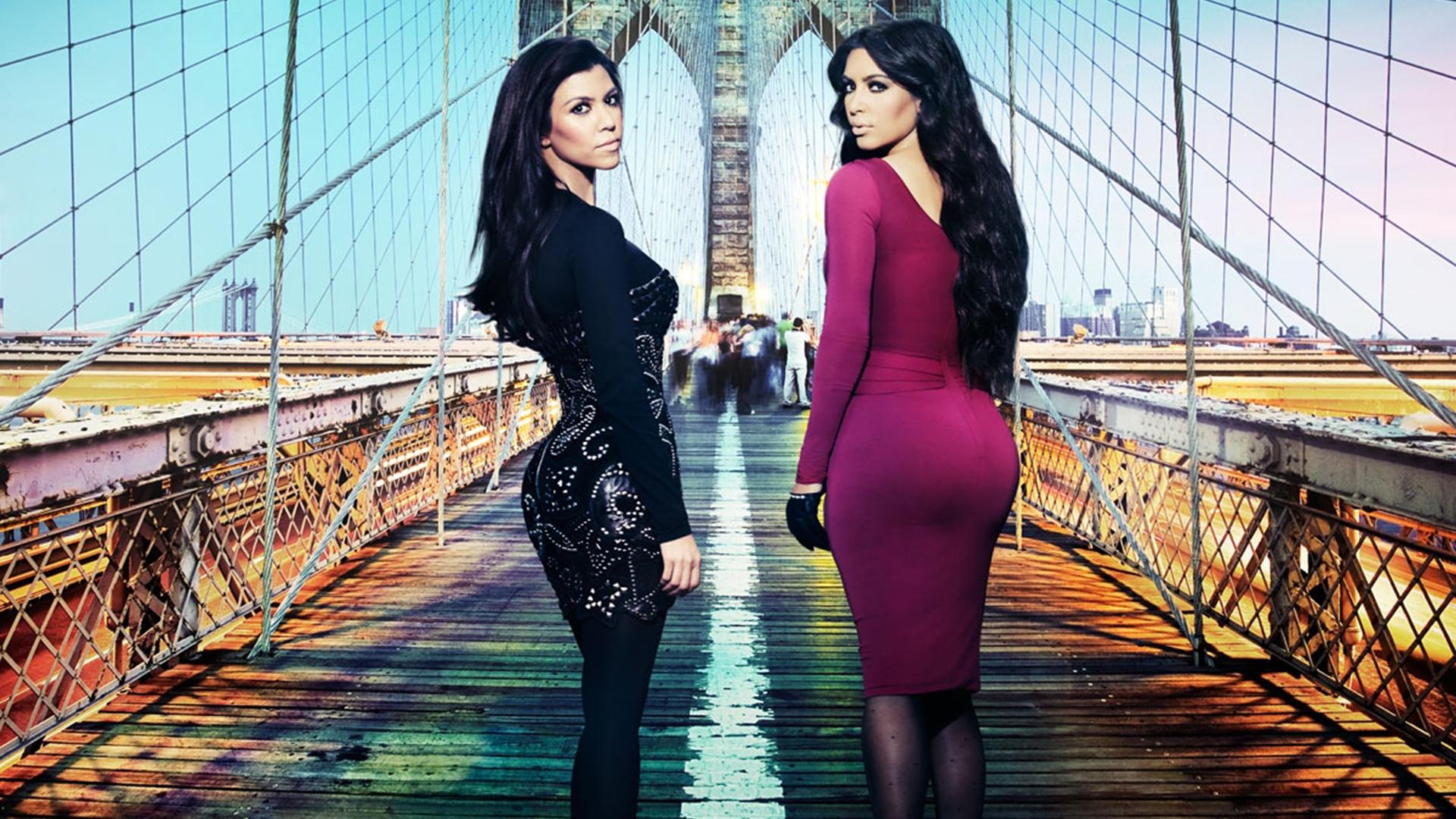 Backdrop for Kourtney and Kim Take New York