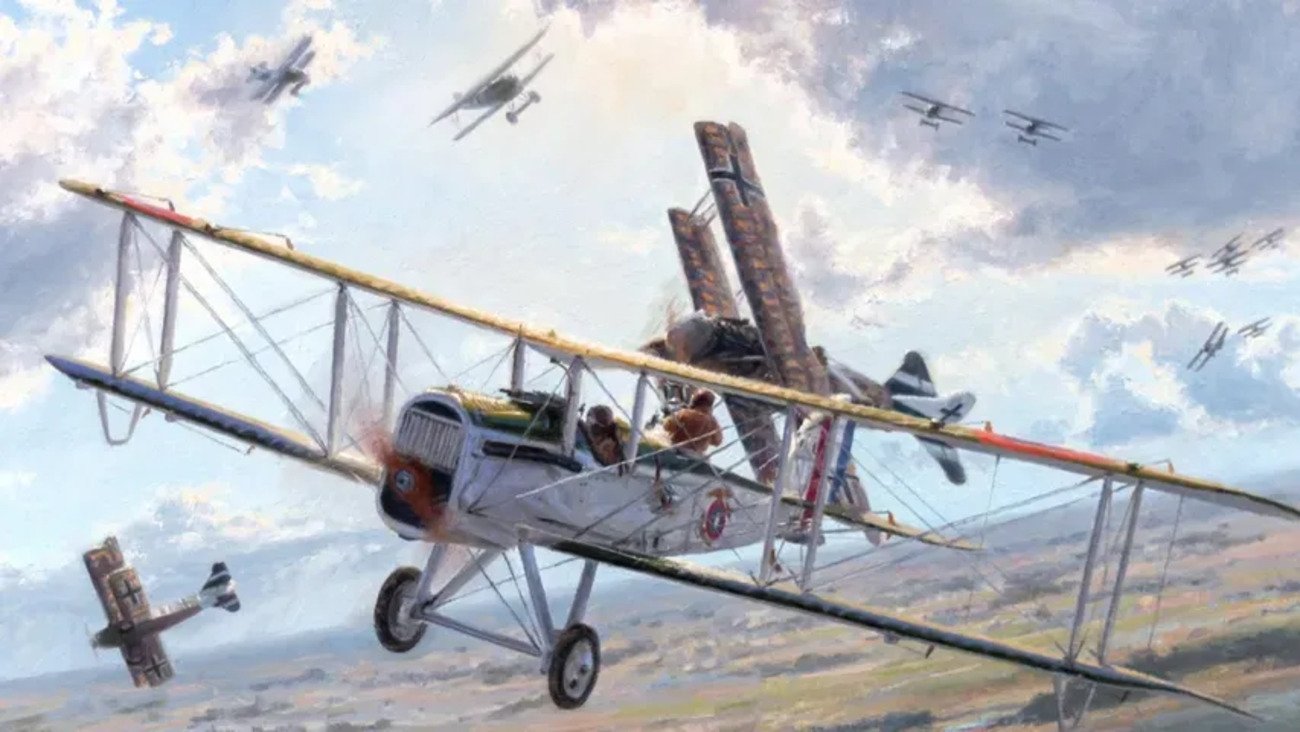 Backdrop for Legends of the Sky: The Liberty Plane