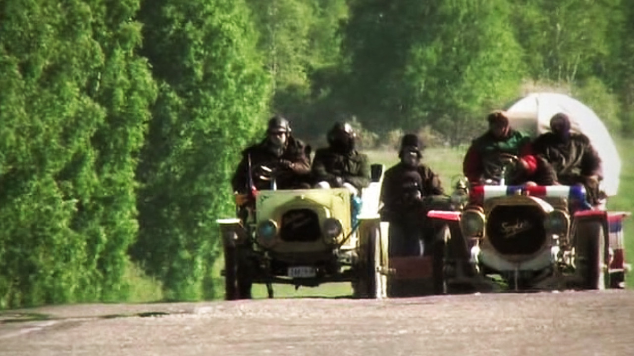 Backdrop for Peking to Paris