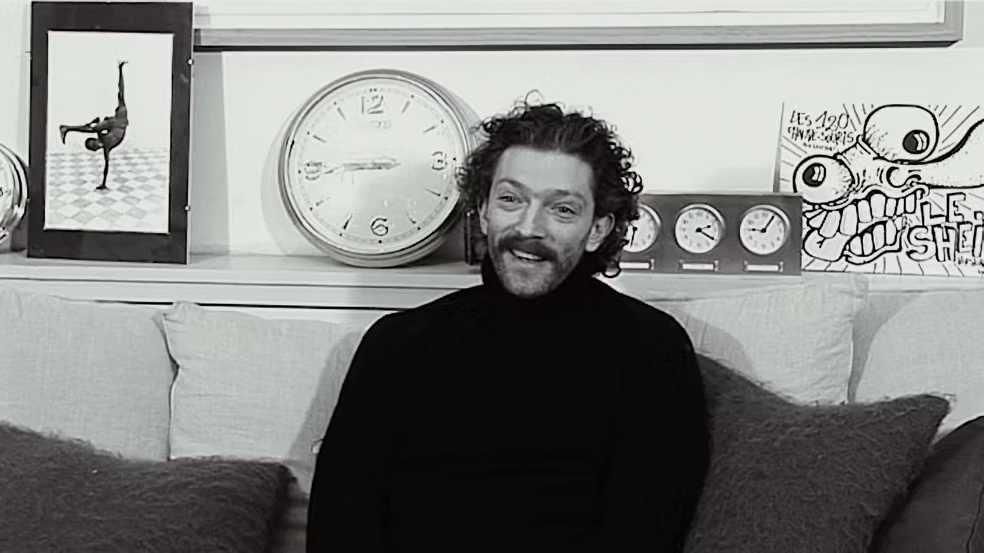 Backdrop for Ten Years of La Haine