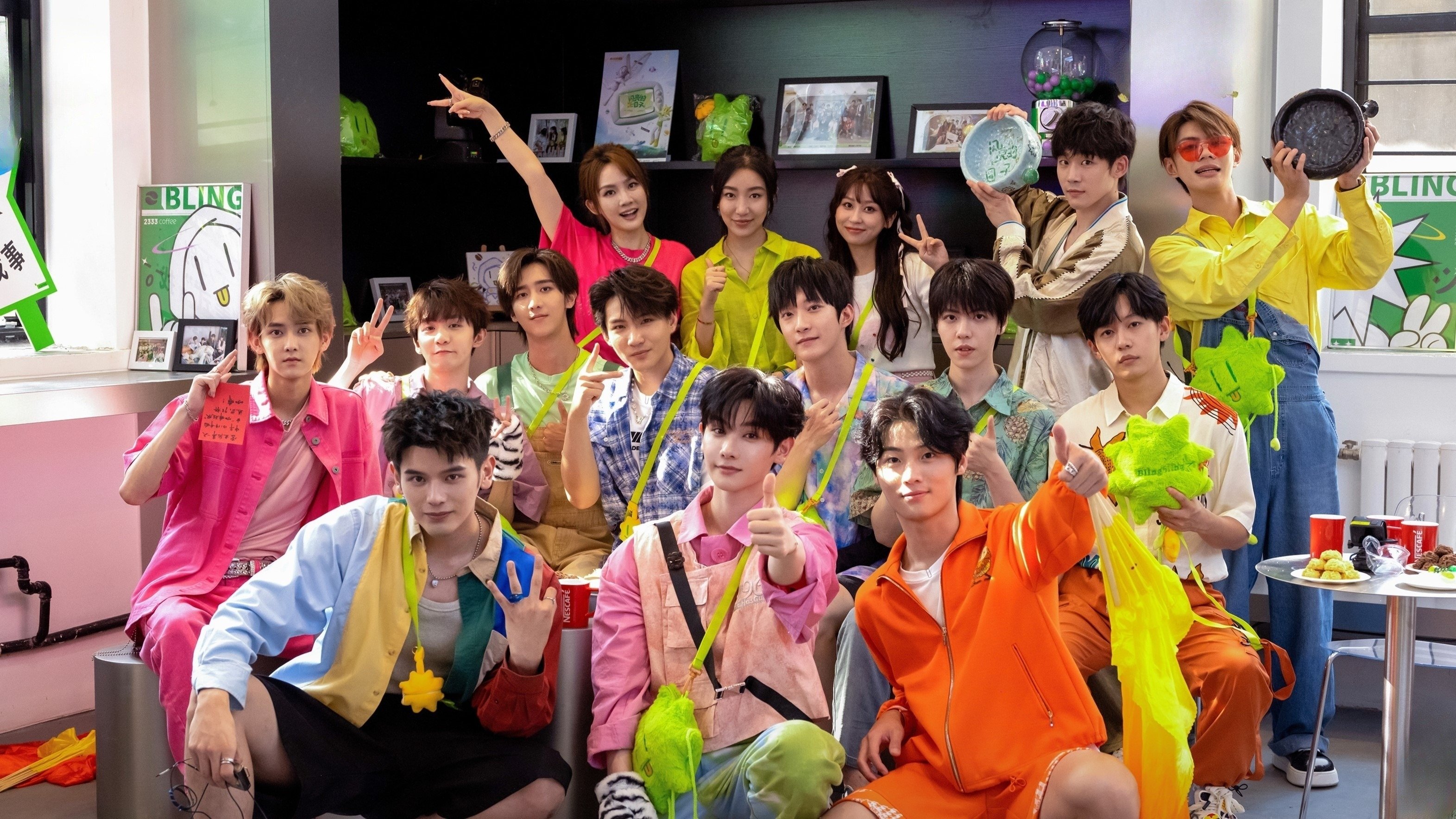 Backdrop for Bling Bling De Time