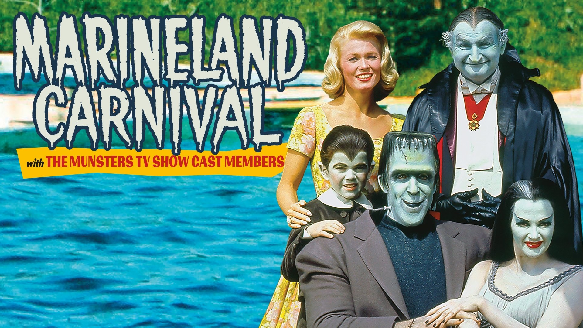 Backdrop for Marineland Carnival: The Munsters Visit Marineland
