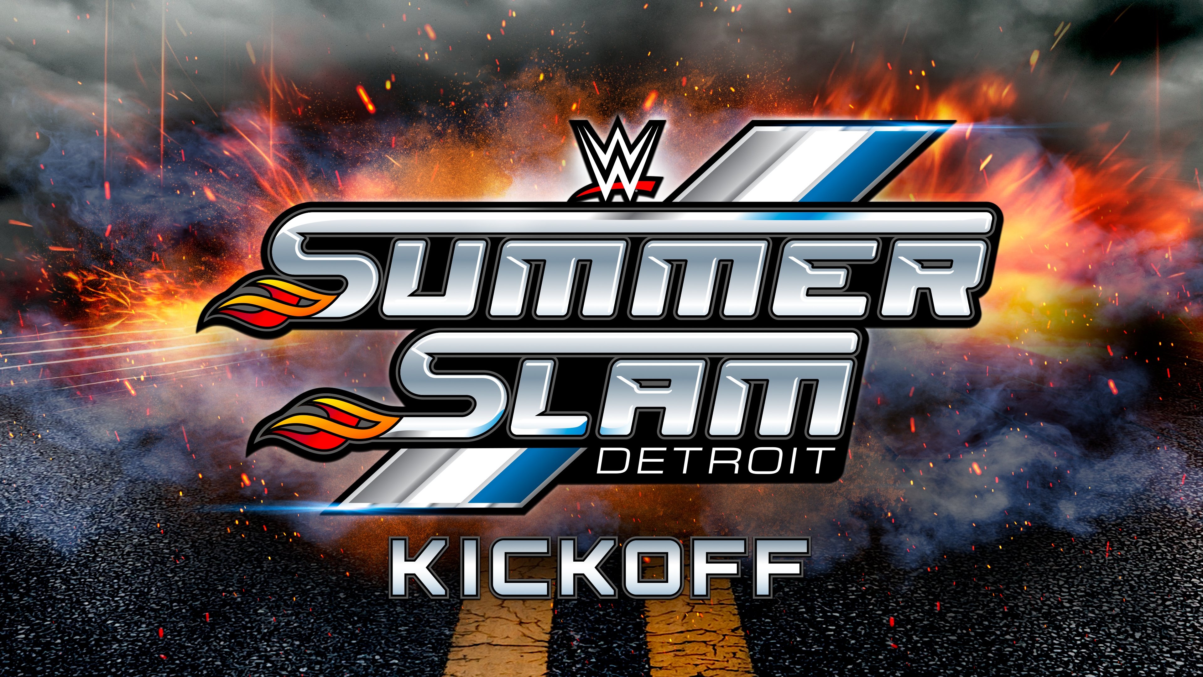 Backdrop for WWE SummerSlam 2023 Kickoff