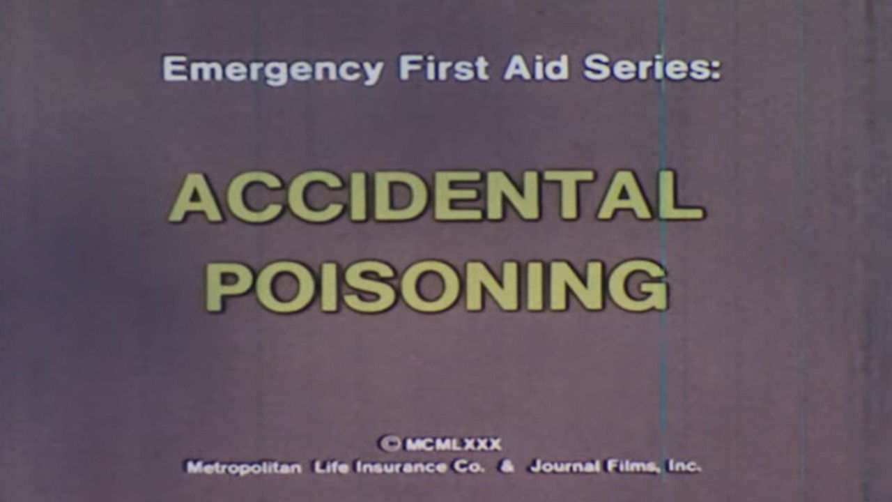 Backdrop for Emergency First Aid Series: Accidental Poisoning