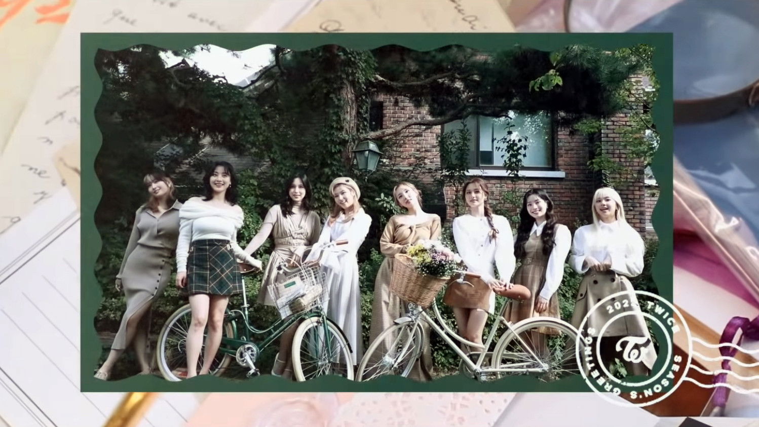 Backdrop for TWICE 2022 Season's Greetings [Letters To You]