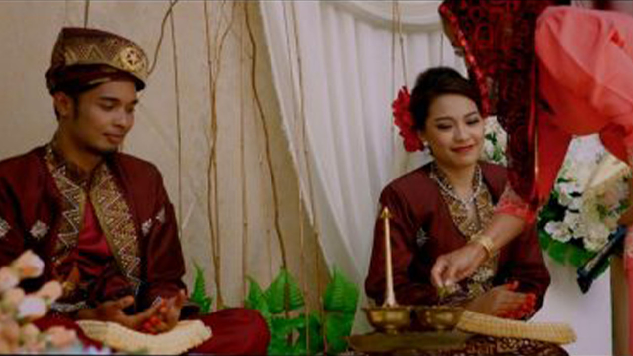 Backdrop for Kerja Kahwin