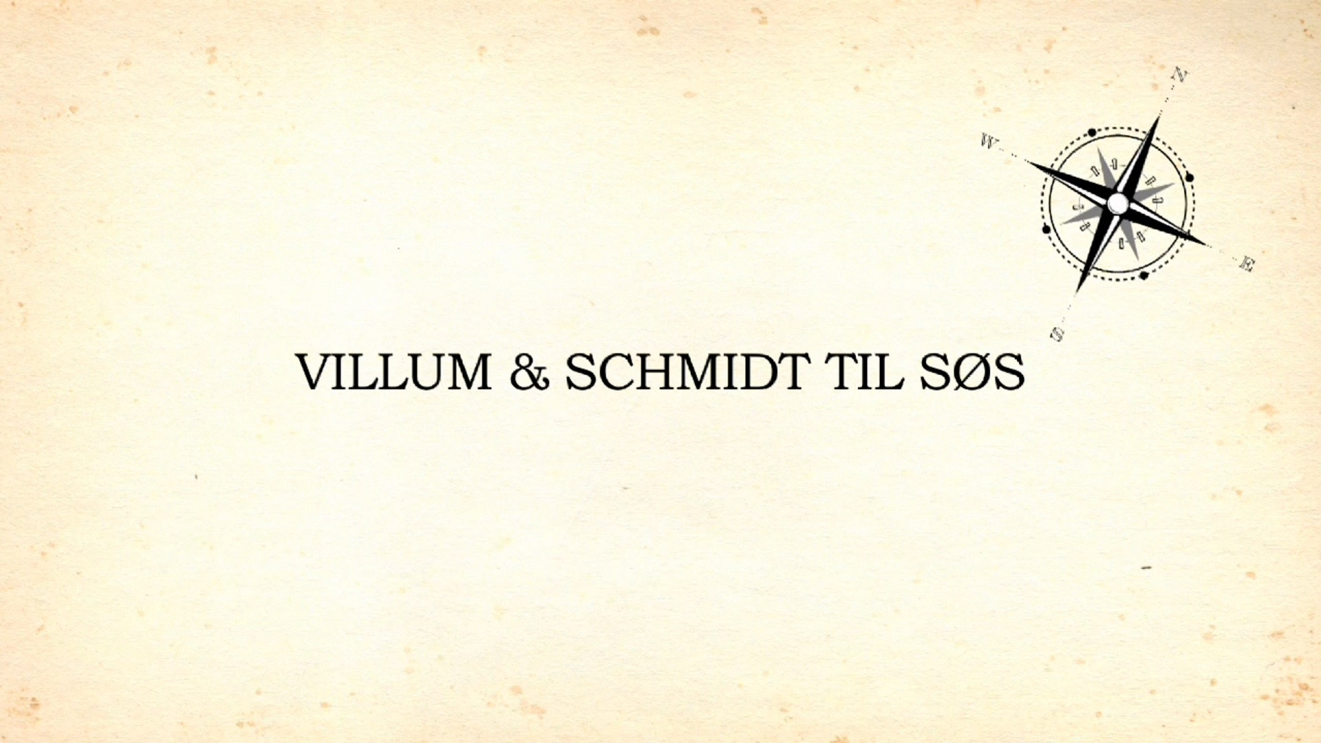 Backdrop for Villum & Schmidt til søs