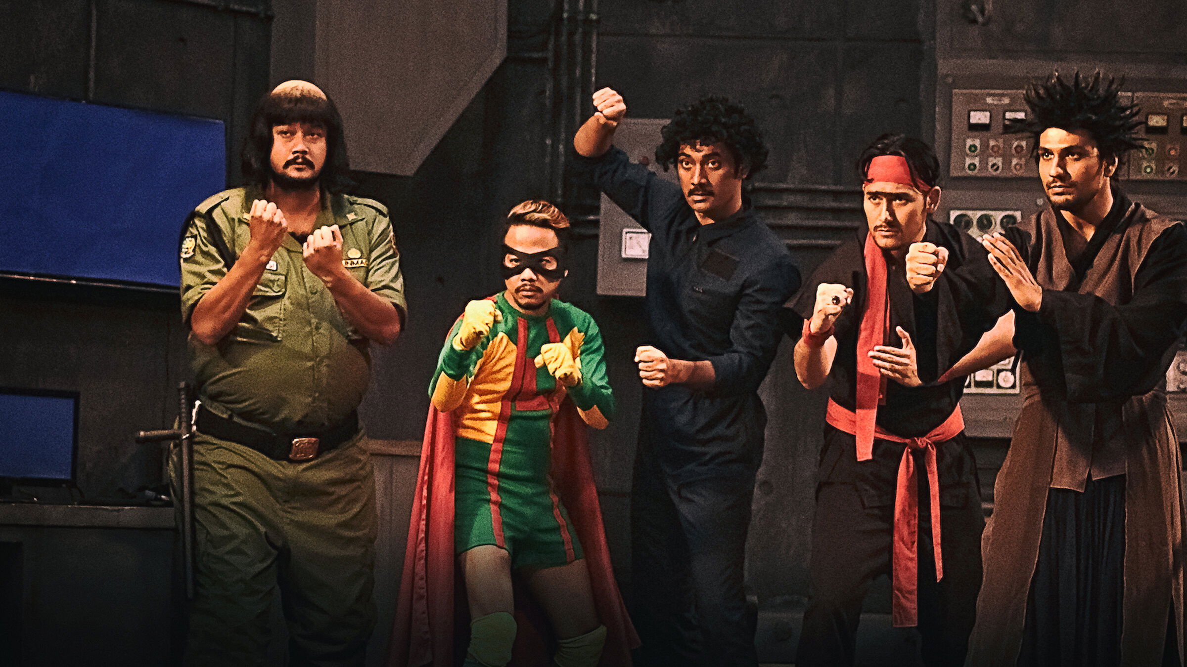 Backdrop for 5 Cowok Jagoan: Rise of the Zombies