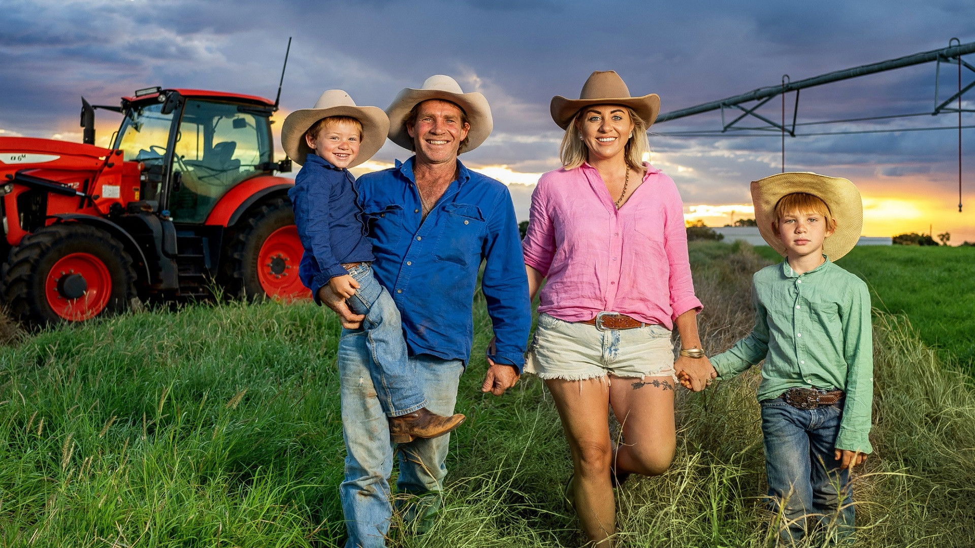 Backdrop for Outback Farm