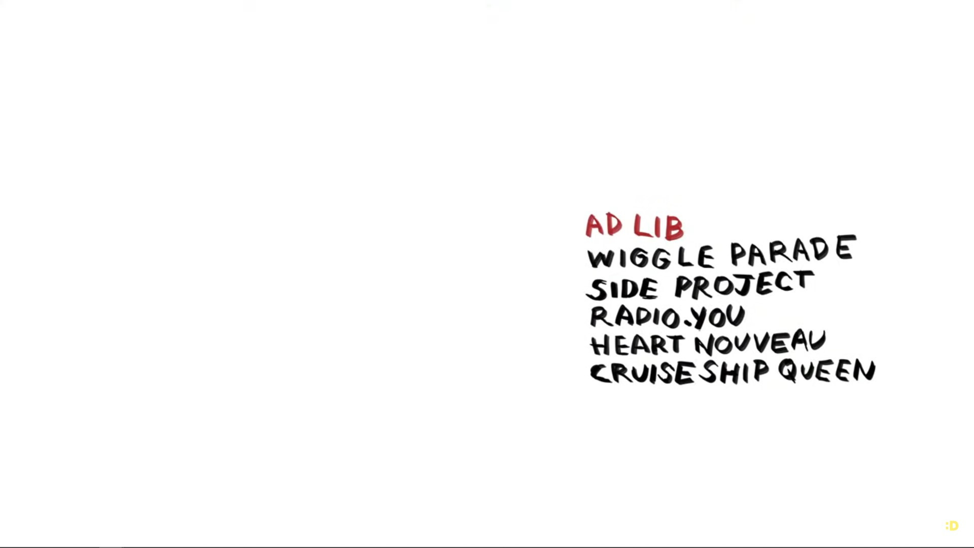 Backdrop for Downbeat