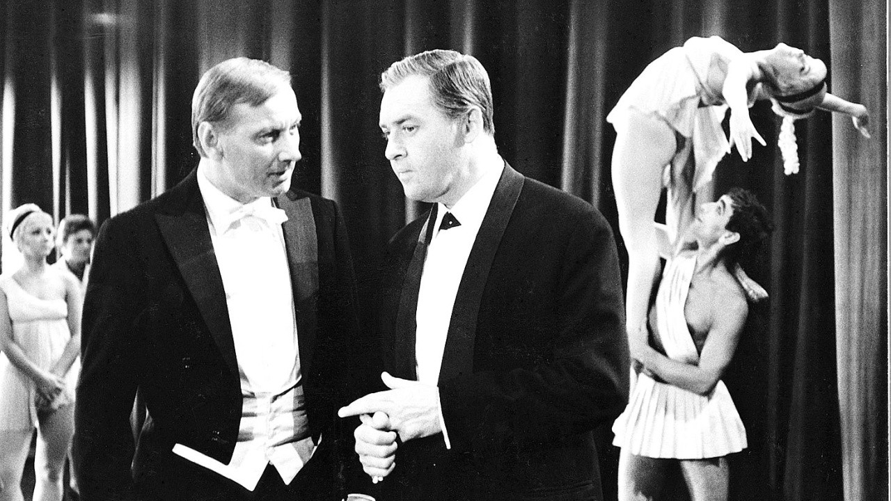 Backdrop for Death Behind a Curtain