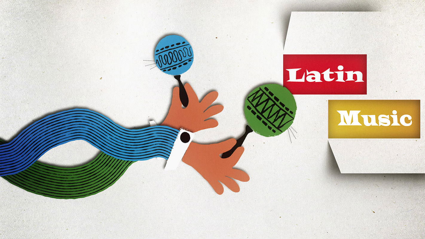 Backdrop for Latin Music USA