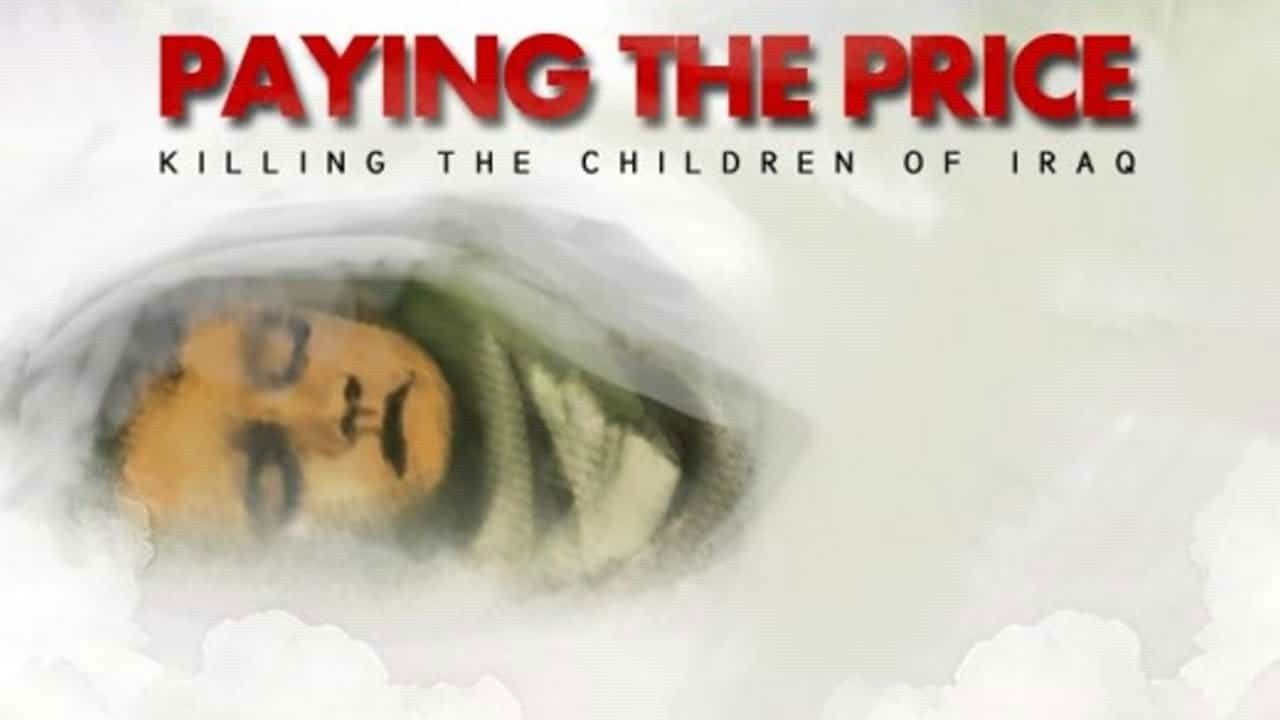 Backdrop for Paying the Price: Killing the Children of Iraq