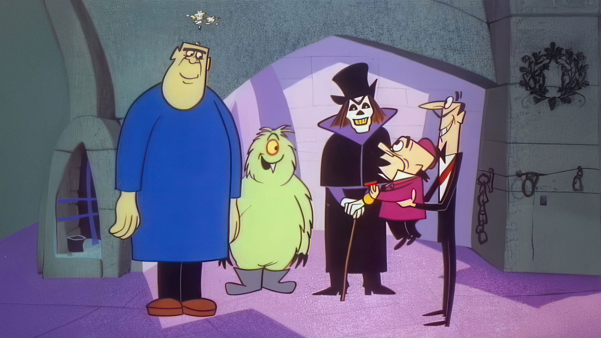 Backdrop for Milton the Monster