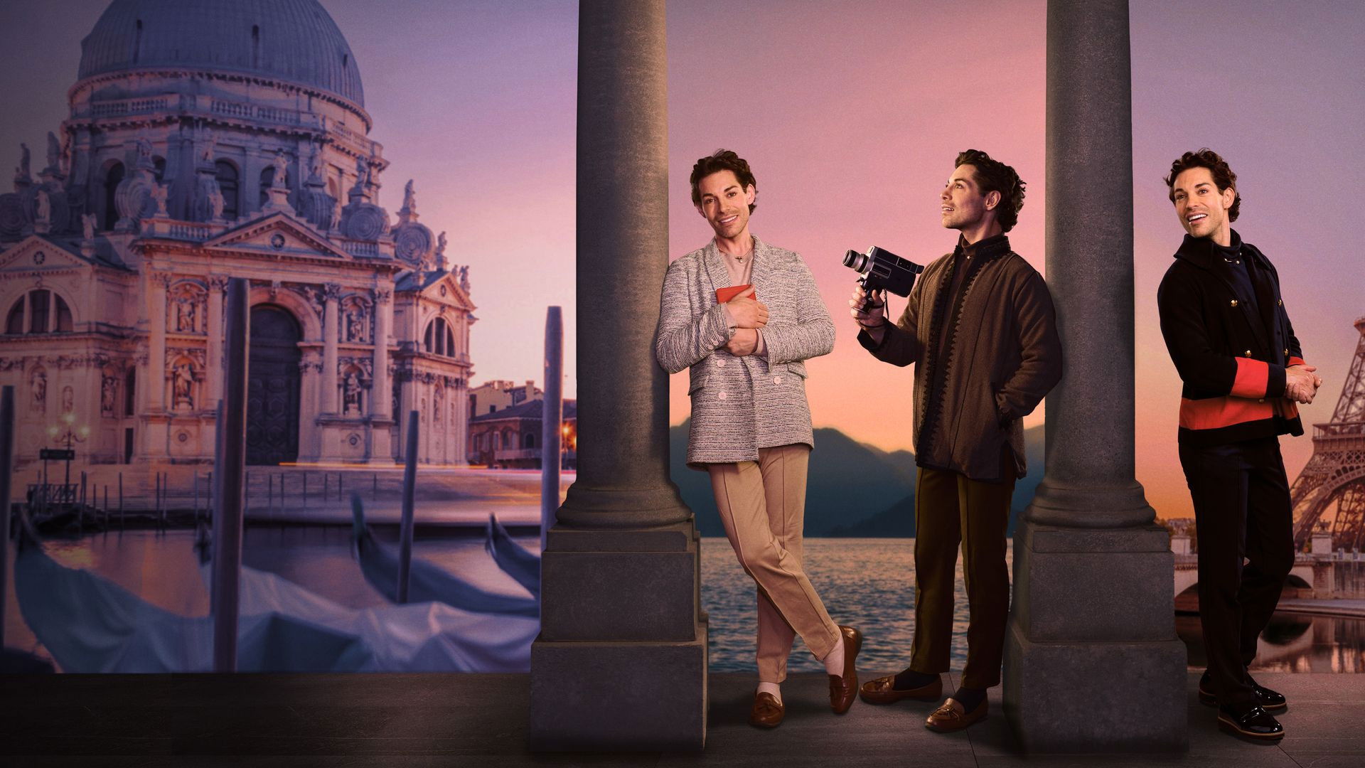 Backdrop for Grand Tour with Tom Read Wilson