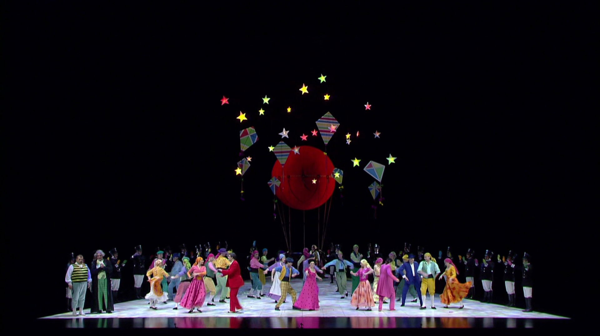 Backdrop for Il Barbiere di Siviglia