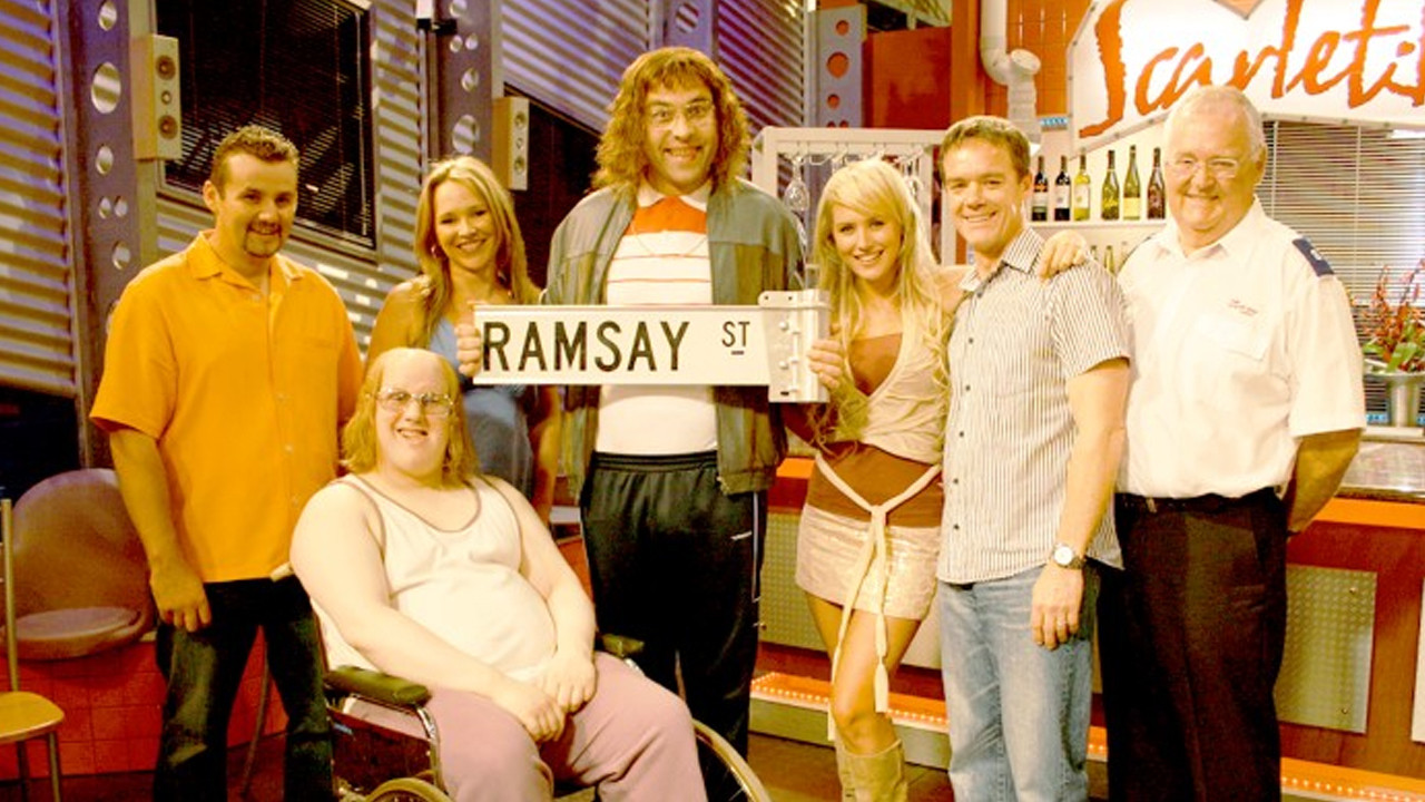 Backdrop for Little Britain Down Under