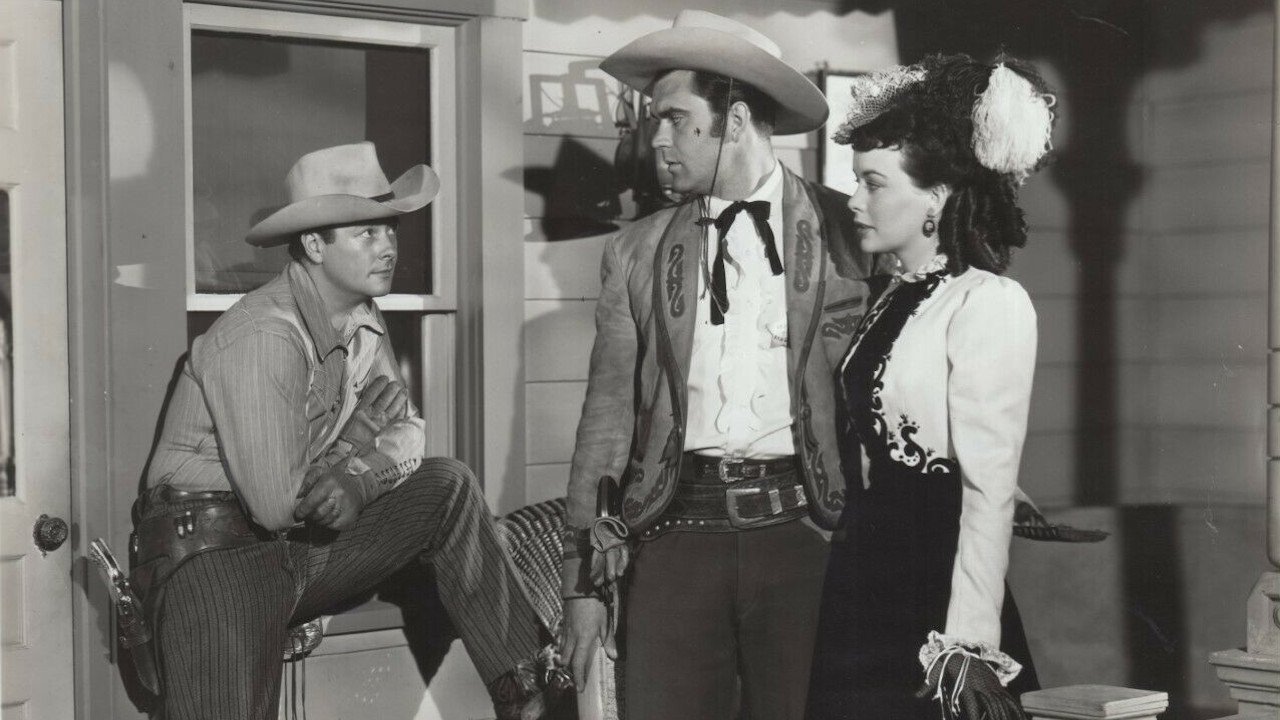 Backdrop for Law of the Badlands