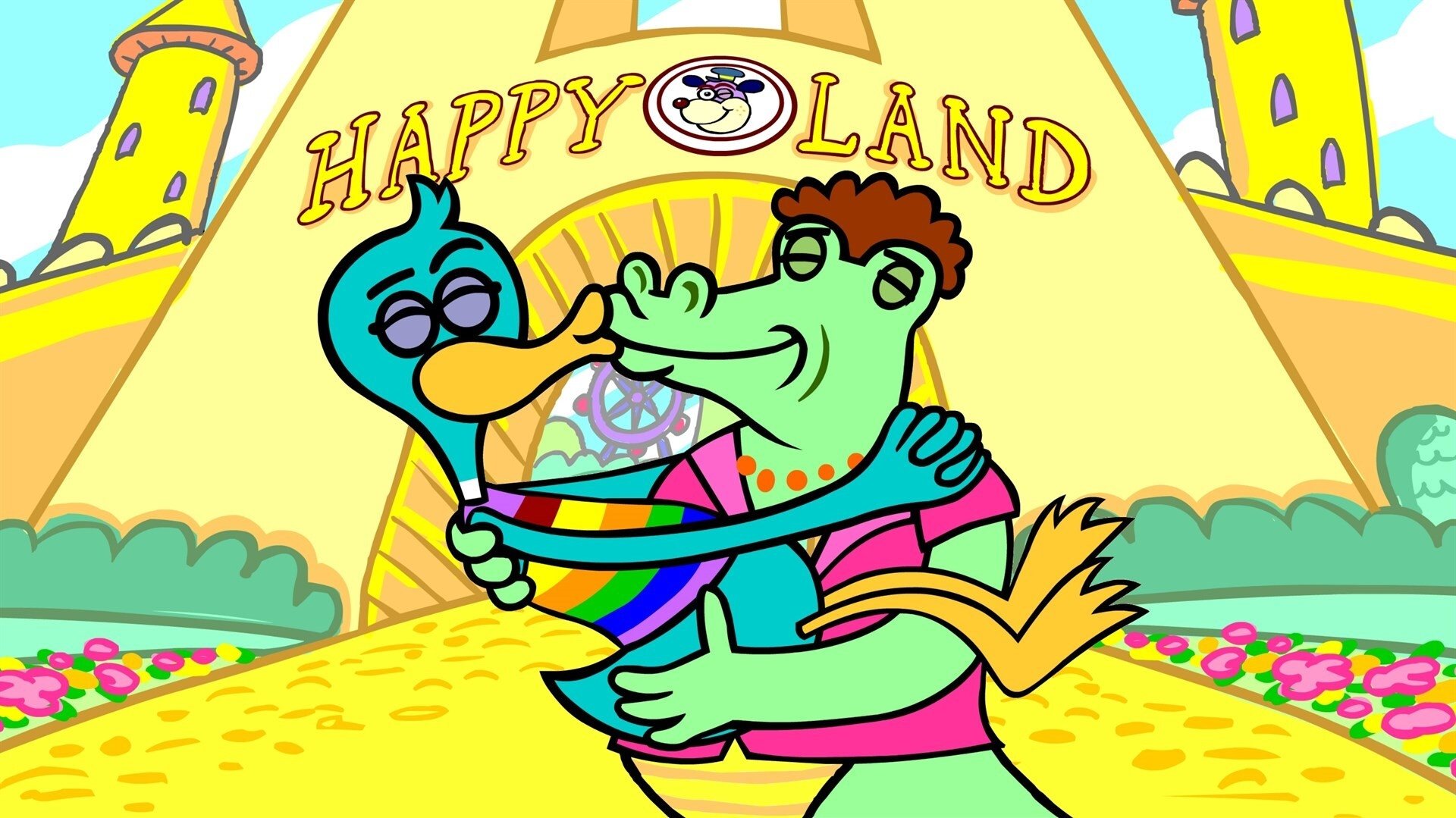 Backdrop for Queer Duck: The Movie