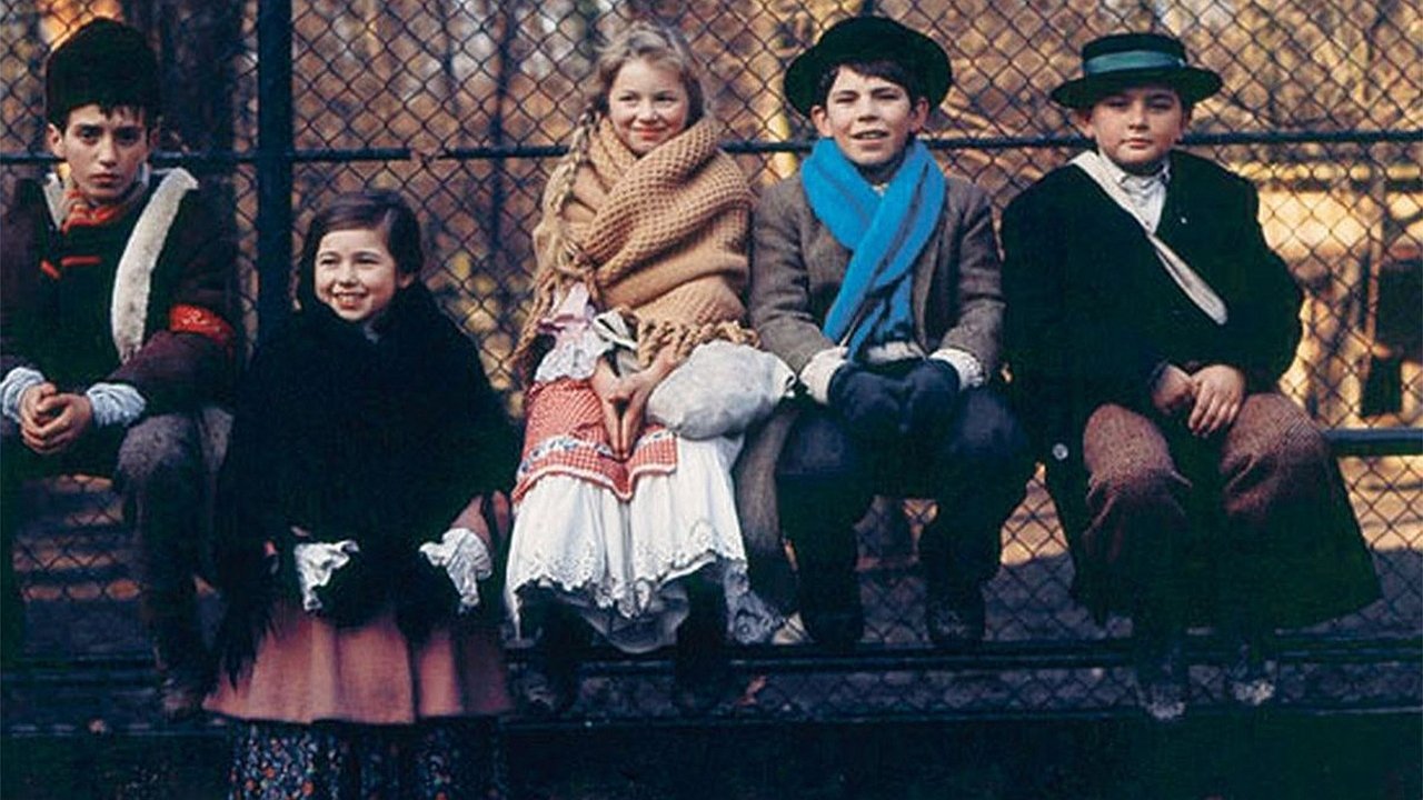 Backdrop for Train in the Snow