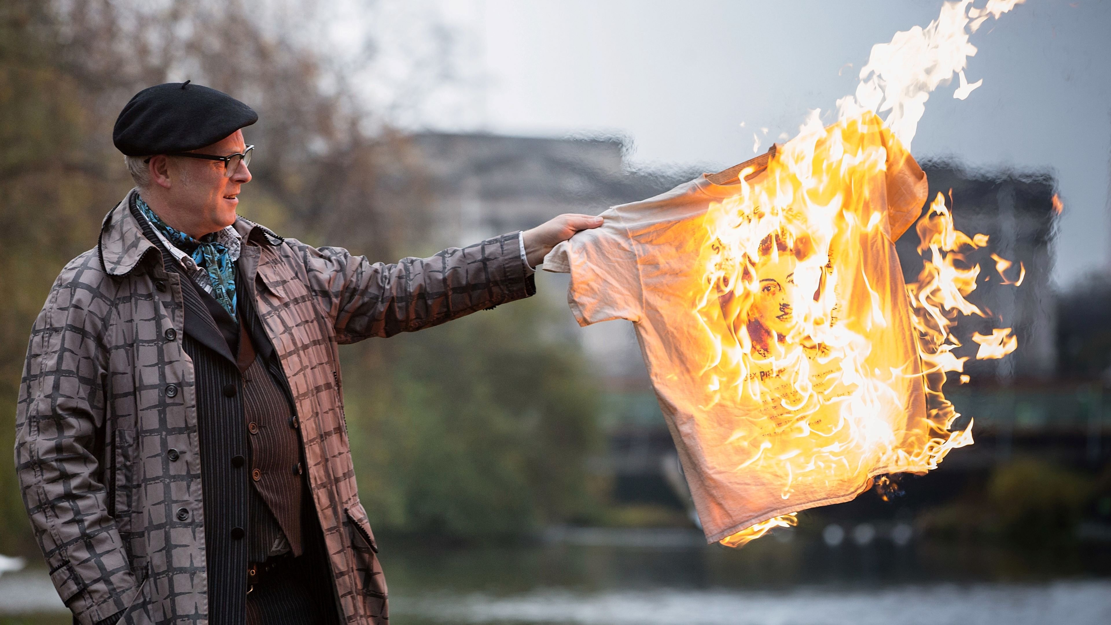 Backdrop for Wake Up Punk