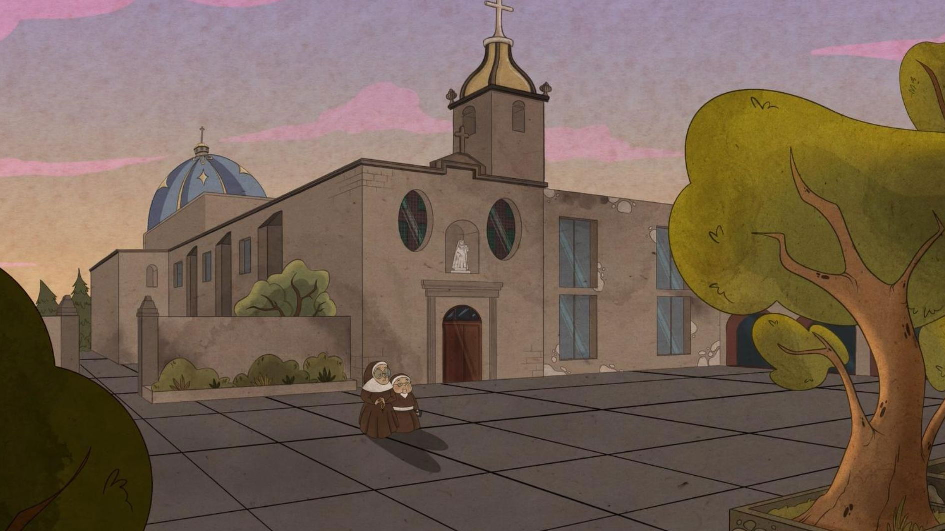 Backdrop for The Myth of the Water Goddess