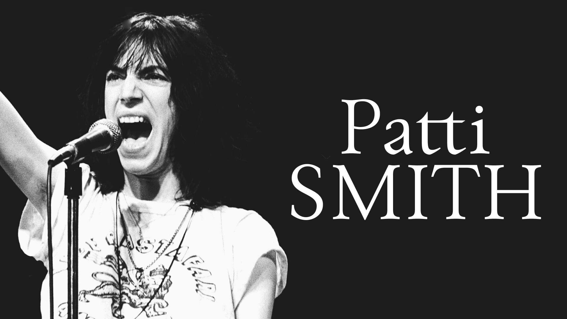 Backdrop for Patti Smith: Electric Poet