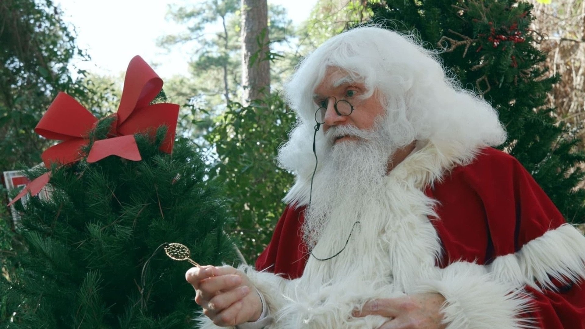 Backdrop for Santa's Chimney of Secrets