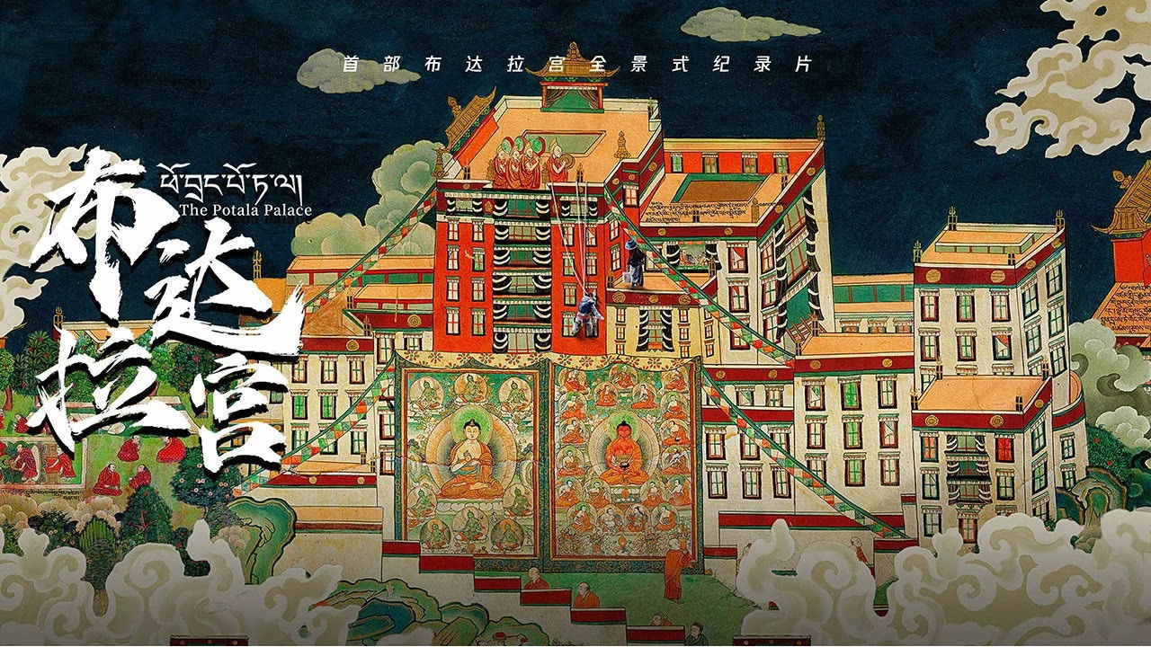 Backdrop for The Potala Palace