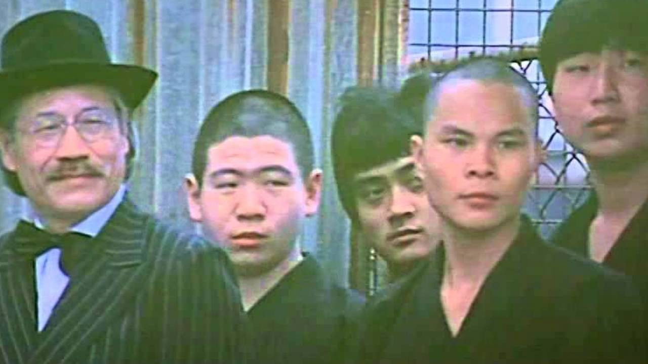 Backdrop for Judoka Shadow versus Doctor Wong