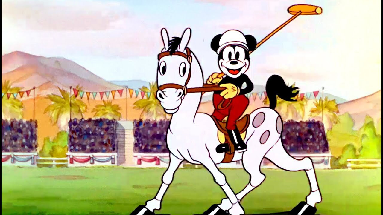 Backdrop for Mickey's Polo Team