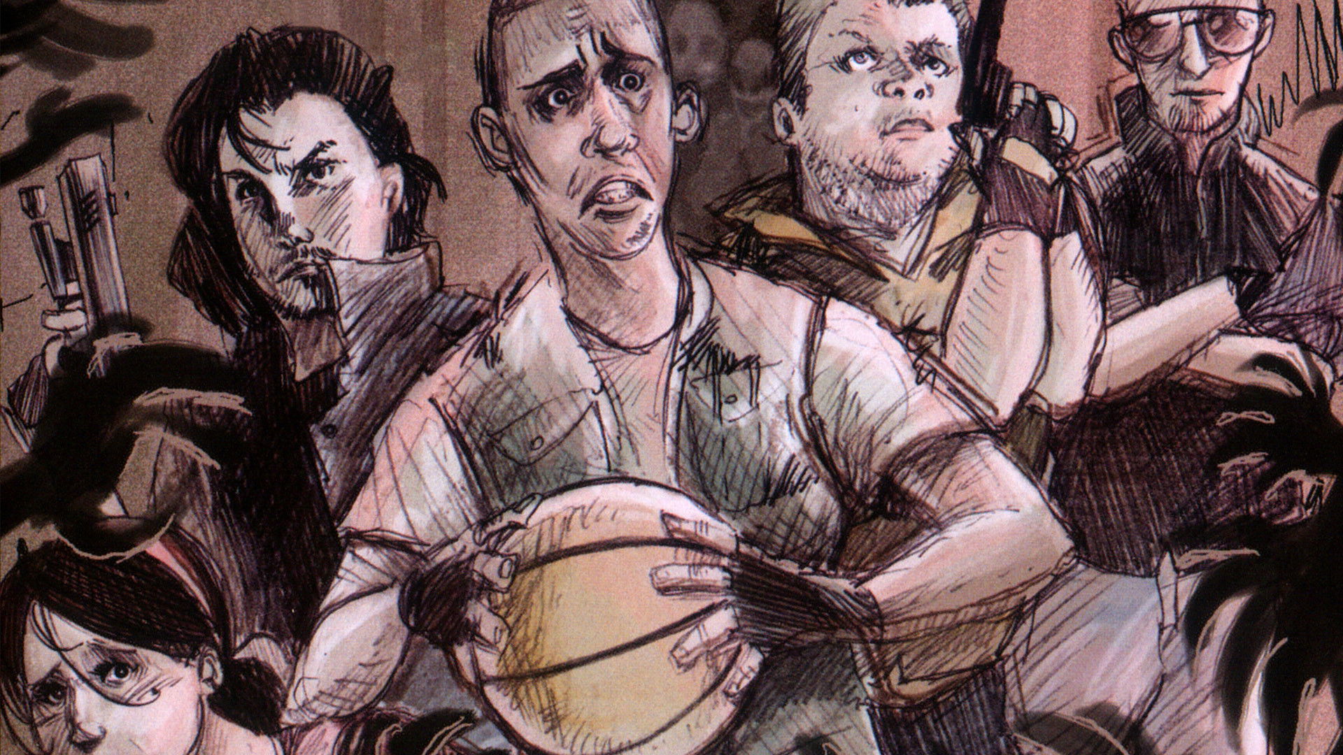 Backdrop for Resident Horror