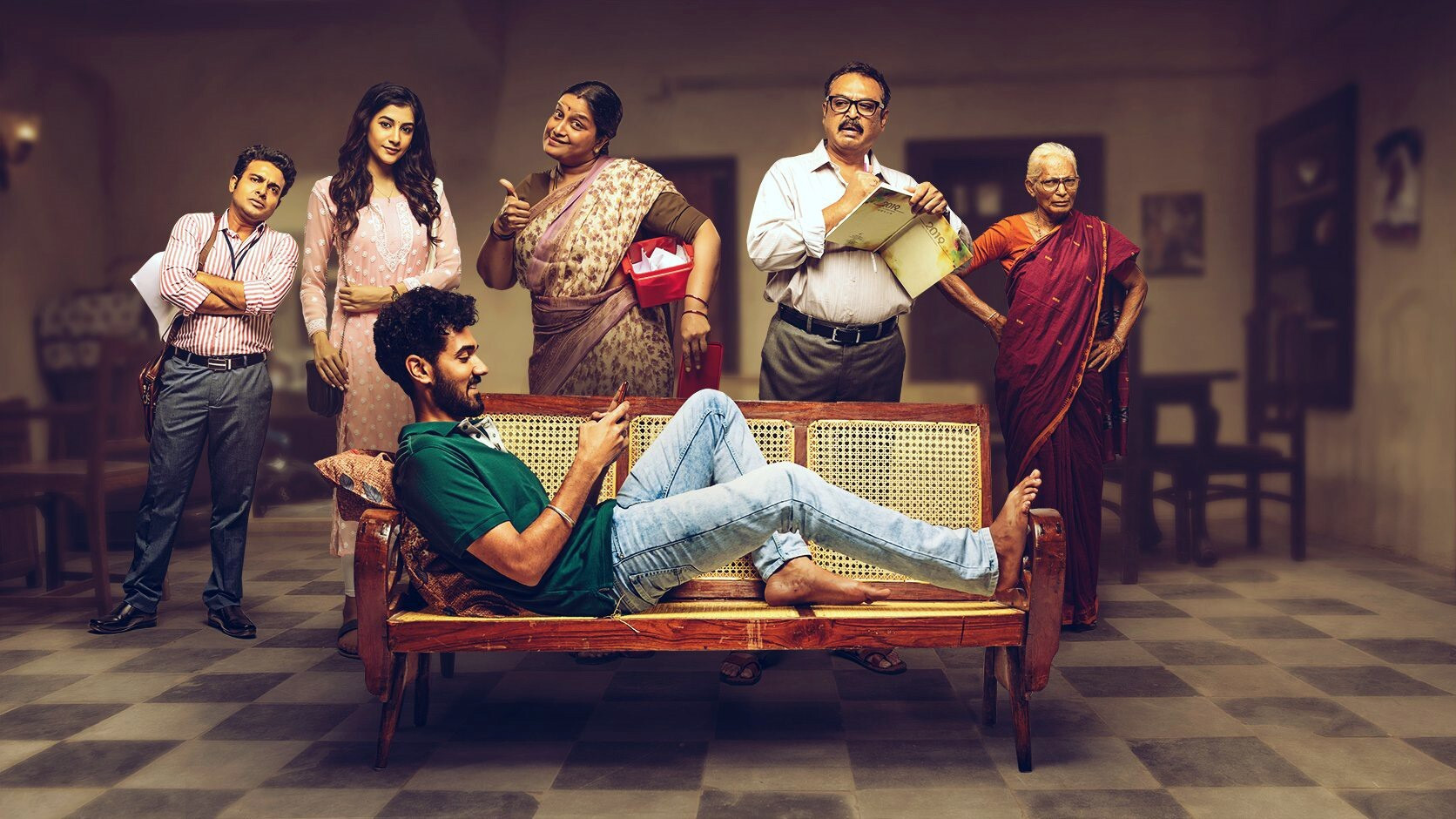 Backdrop for Oka Chinna Family Story