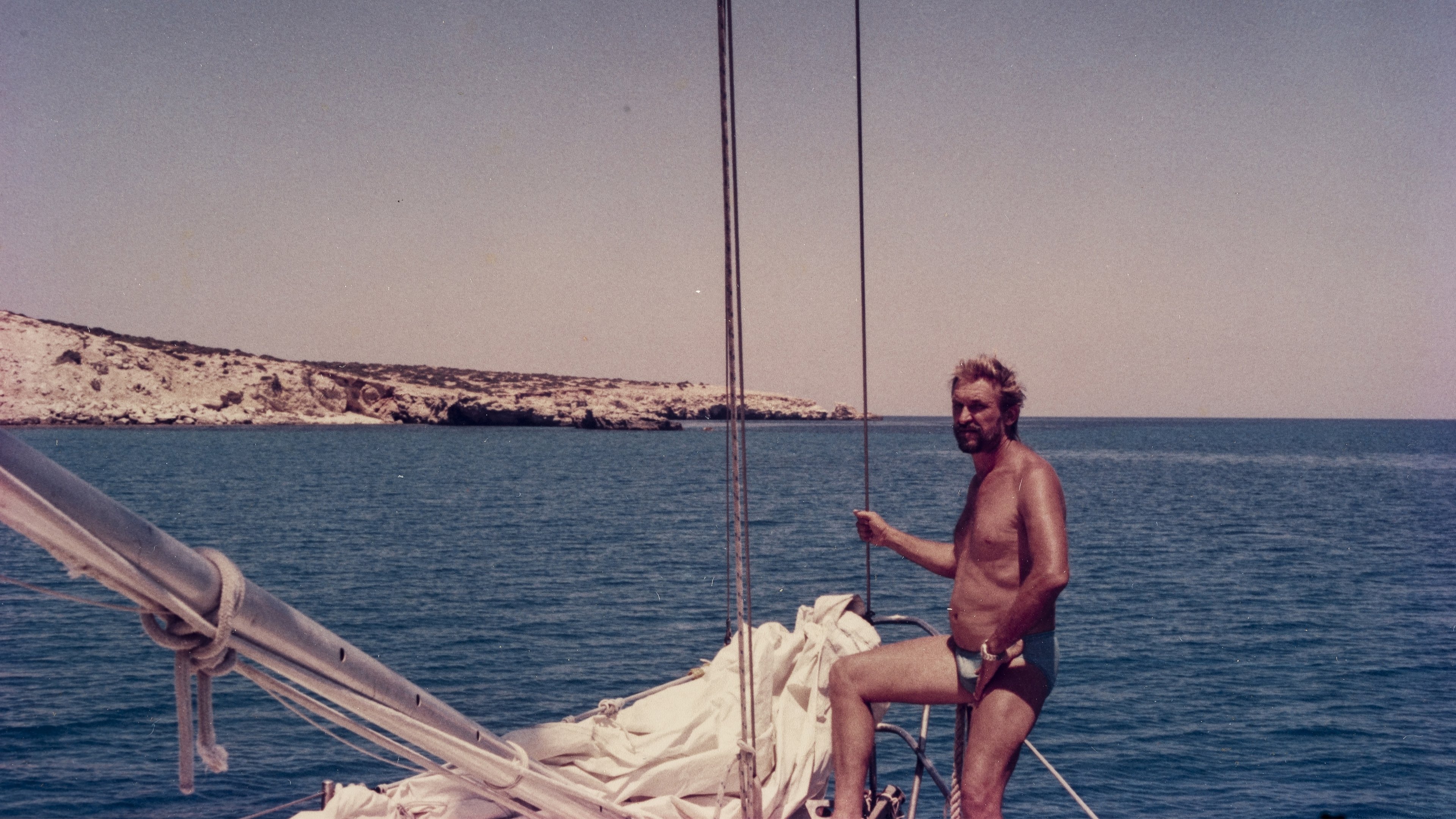 Backdrop for Belov: A Life at Sea