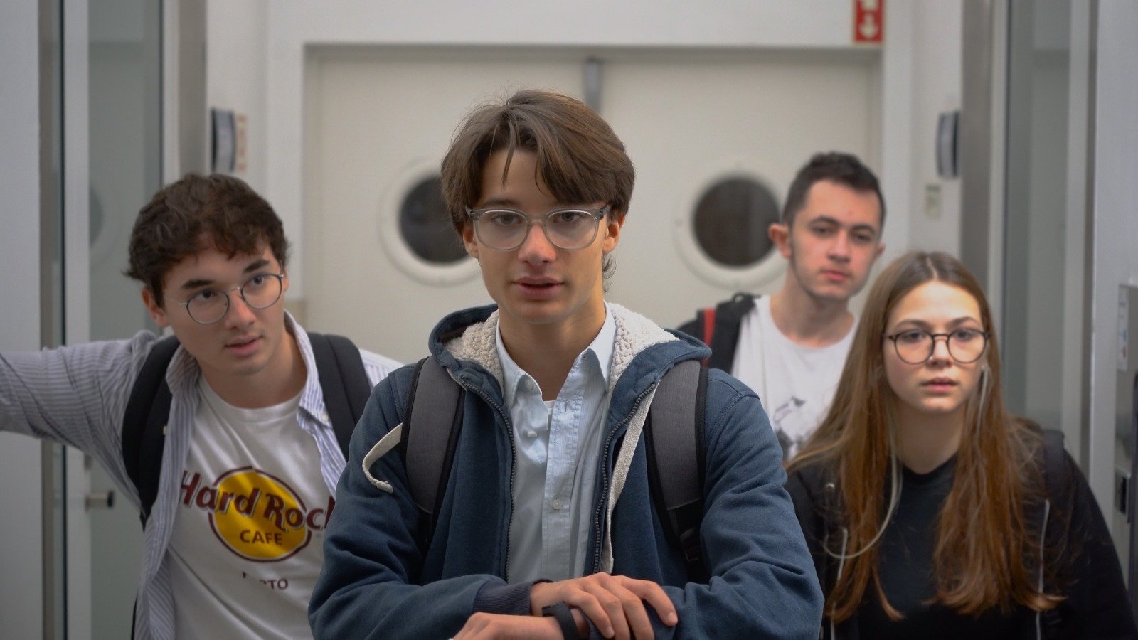 Backdrop for The Nerd, the Brute and the Rocker