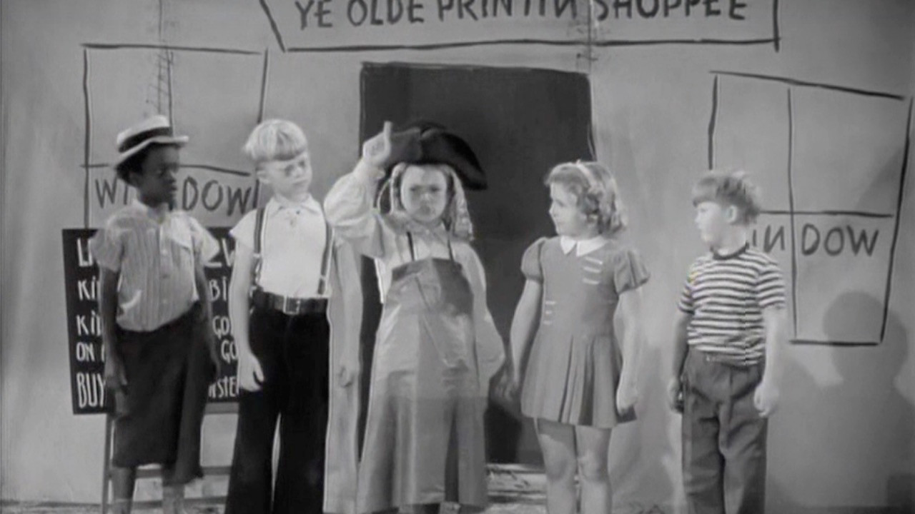 Backdrop for Benjamin Franklin, Jr.