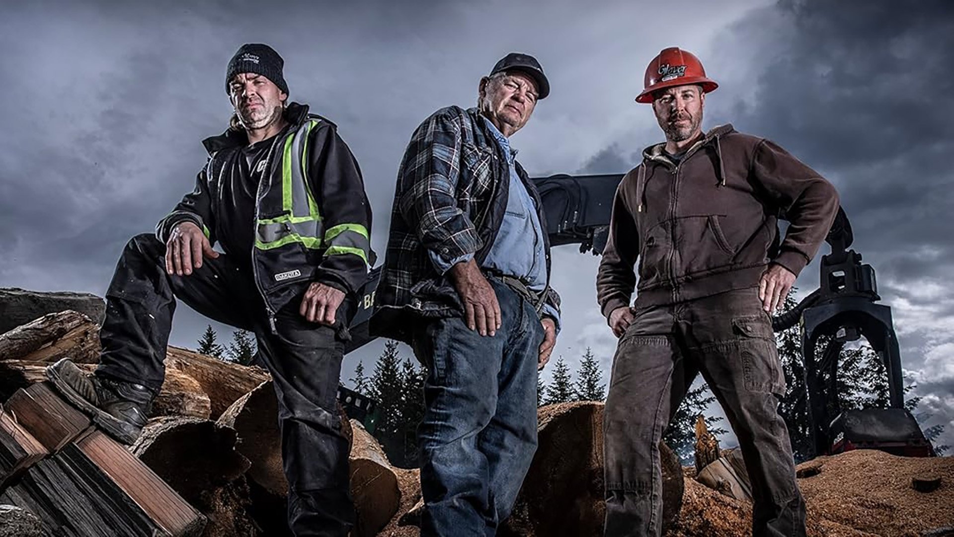 Backdrop for Mud Mountain Haulers