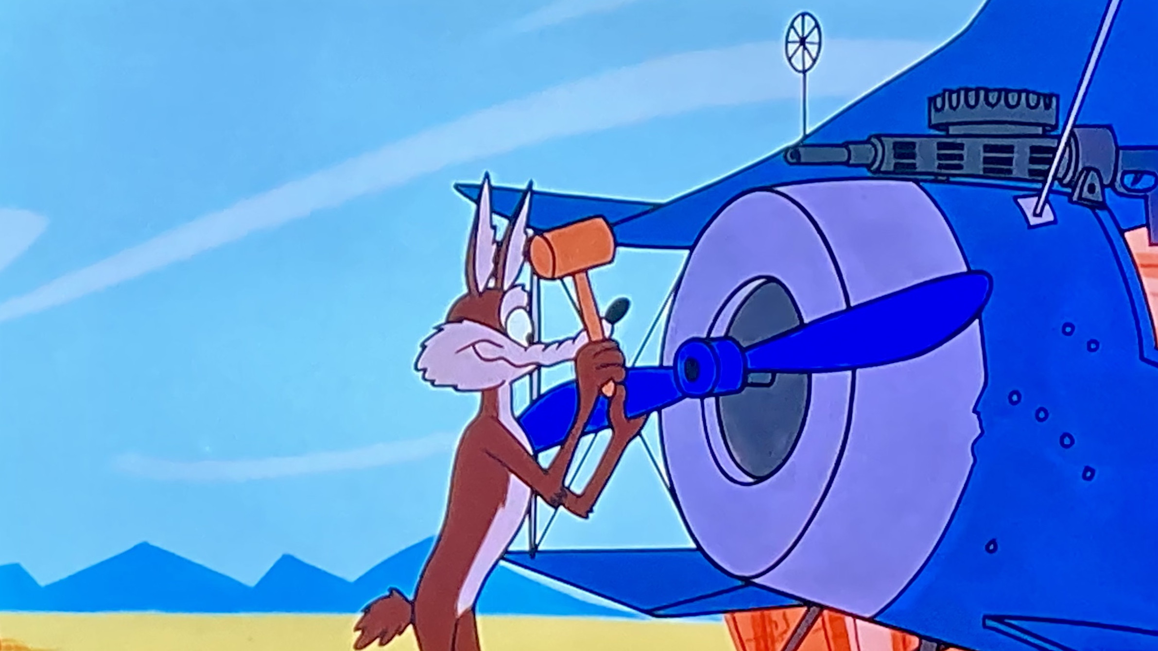 Backdrop for Just Plane Beep