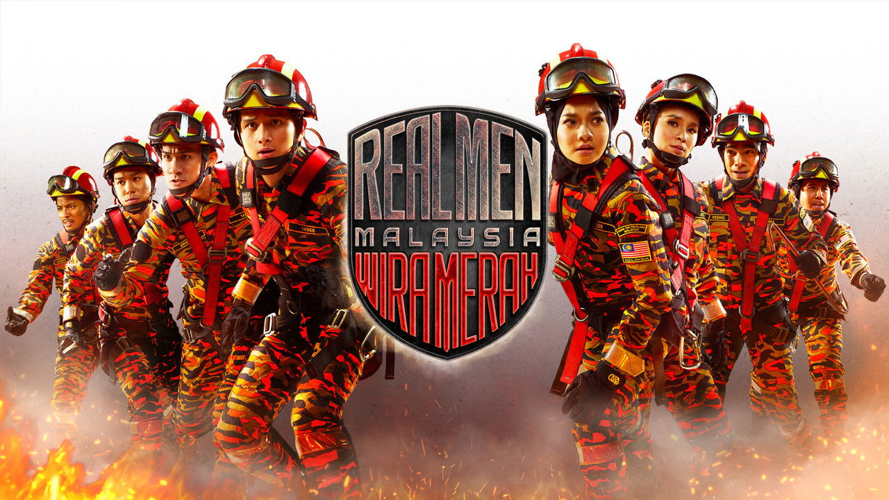 Backdrop for Real Men Malaysia: Wira Merah