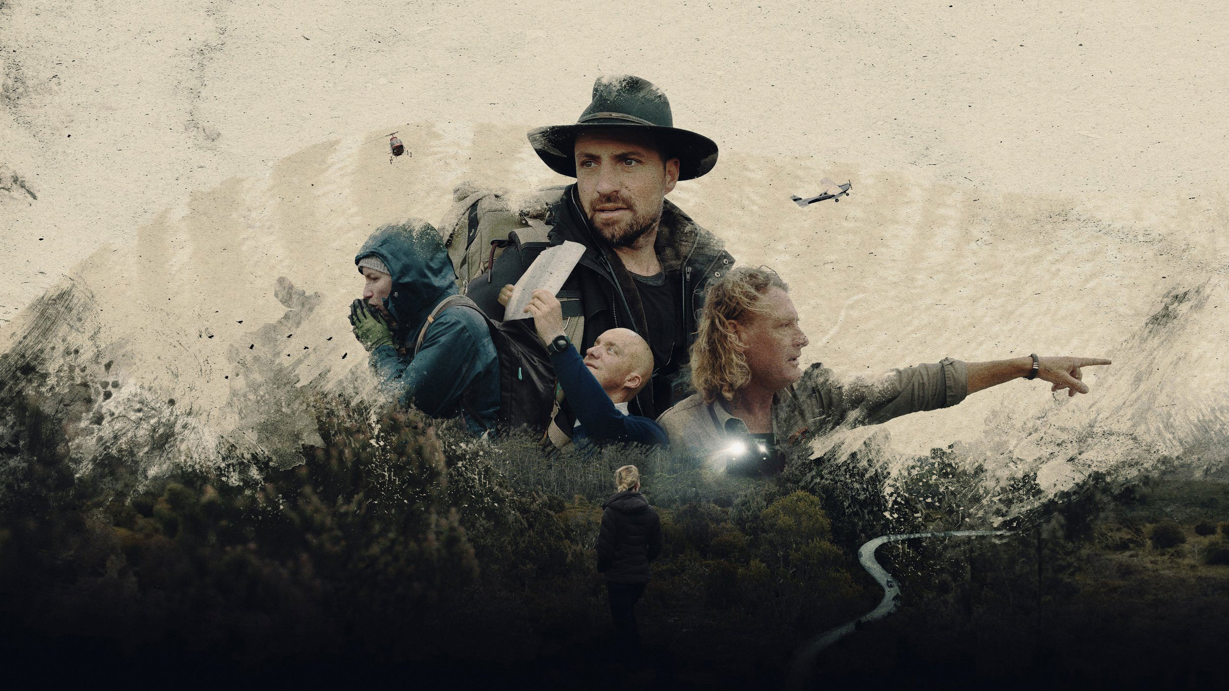 Backdrop for Hunt for Truth: Tasmanian Tiger