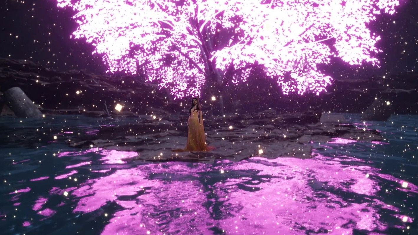 Backdrop for 漫游·张靓颖 沉浸式虚拟音乐会