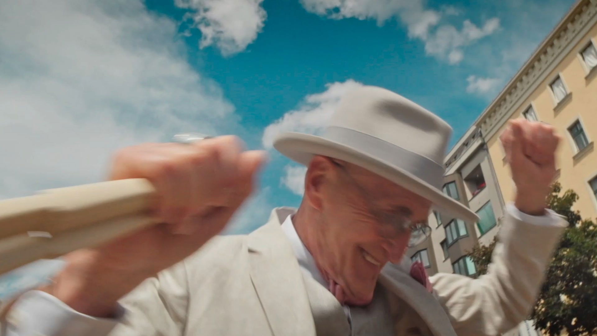 Backdrop for Omega Wants to Dance